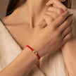 Conscious Elevation - Evil Eye Magnetic Red Bracelet