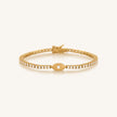 Hopeful Abundance Evil Eye Tennis Bracelet