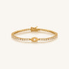 Hopeful Abundance Evil Eye Tennis Bracelet