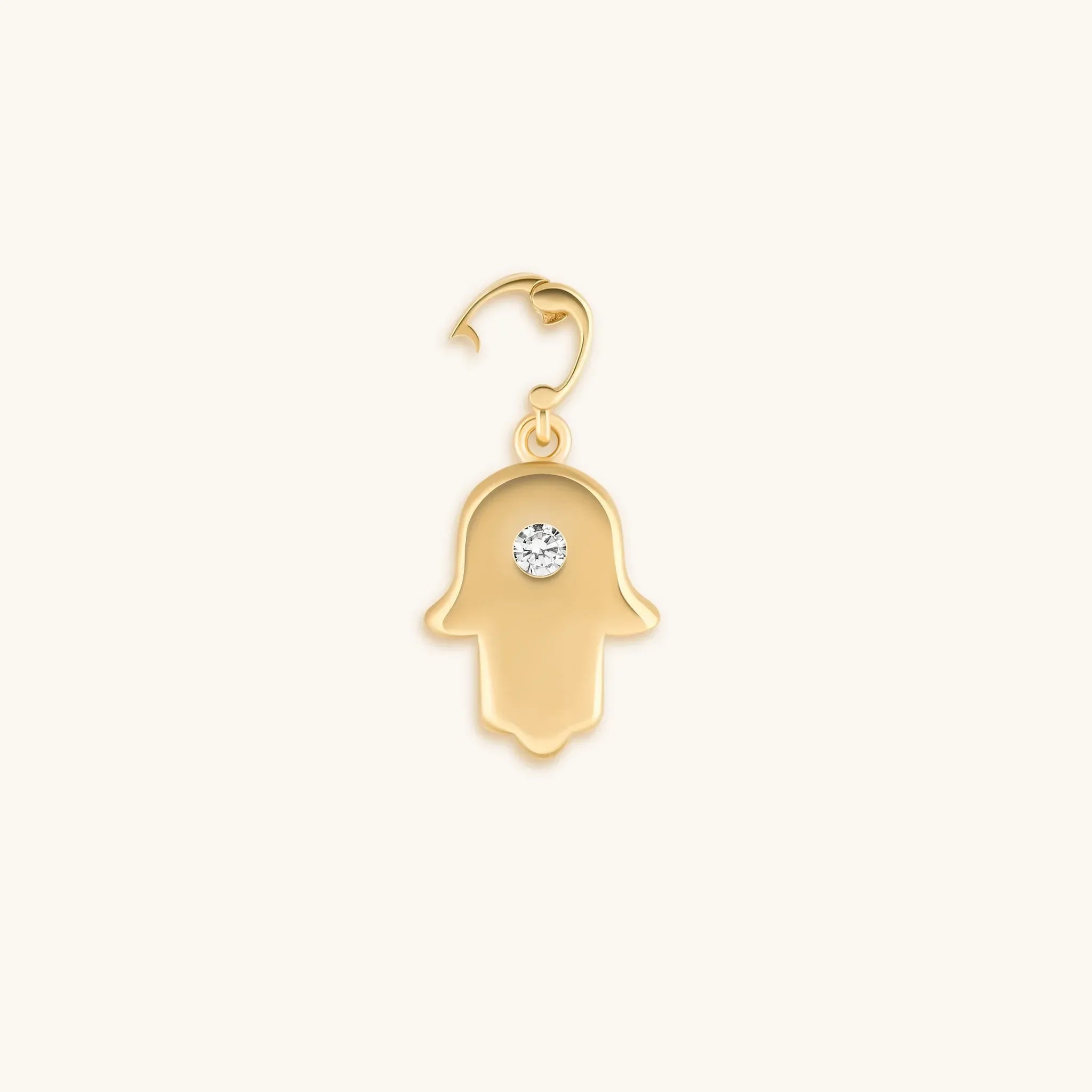 Light Defender - Gold Hamsa Charm