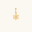 Connected in Faith Star of David Charm
