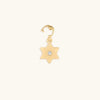 Connected in Faith Star of David Charm