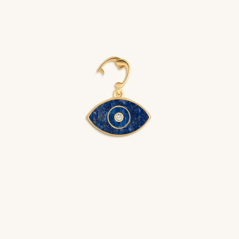 Enlightening Insight Lapis Lazuli Evil Eye Charm
