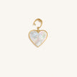 Intuitive Beauty Mother of Pearl Engravable Charm