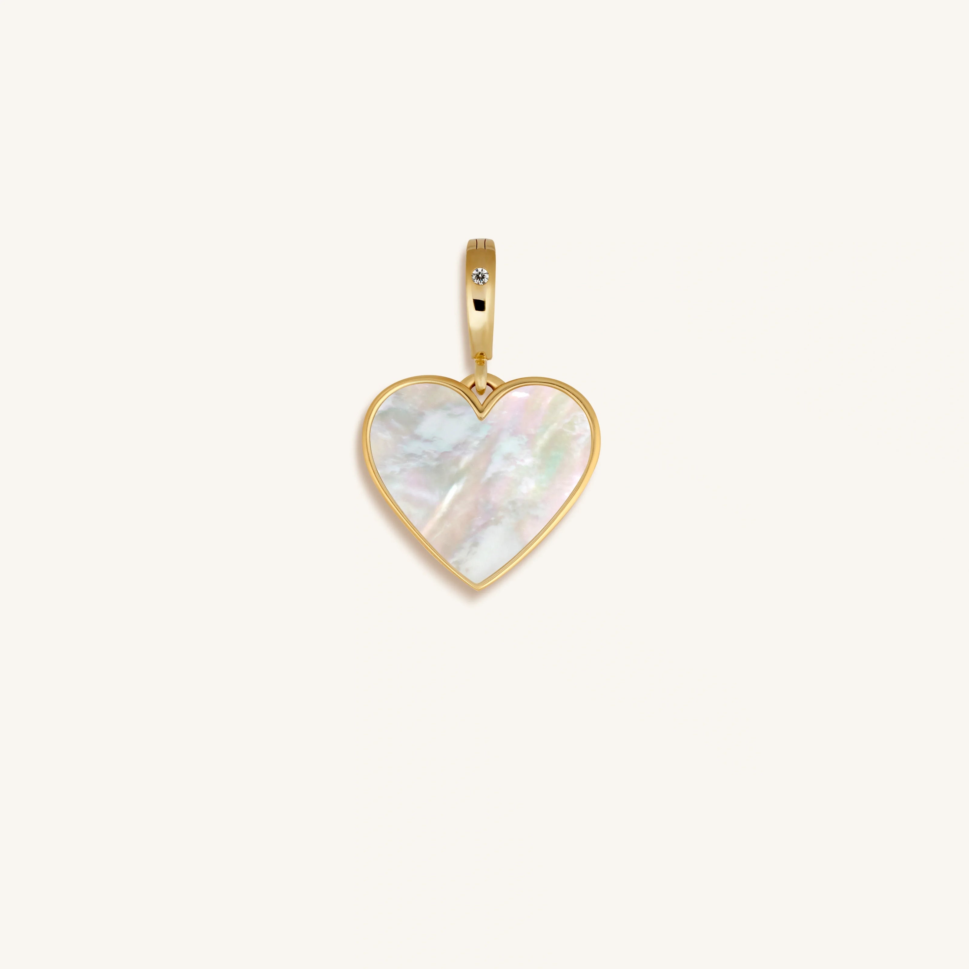 Intuitive Beauty Mother of Pearl Engravable Charm