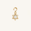Timeless Wisdom Star of David Mother of Pearl Charm