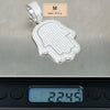 Hand Of God Hamsa Pendant 925 Sterling Silver