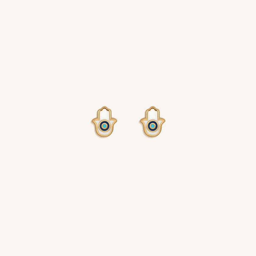 Forever Guided Hamsa Earrings