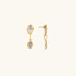 Boundless Joy Hamsa & Evil Eye Mother of Pearl Earrings