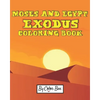Moses And Egypt Exodus Coloring Book: The Passover Red Sea Exodus From Egypt Story Coloring Pages - Moses and Pharaoh, Bible Story Children Activity B