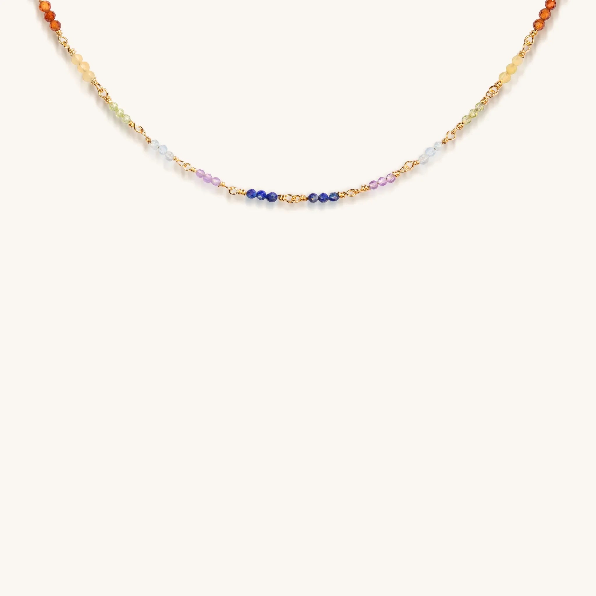 Spiritual Healing Chakra Choker Necklace