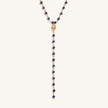 Whisper of Truth - Evil Eye Lapis Lazuli Rosary Necklace