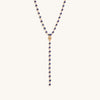 Whisper of Truth - Evil Eye Lapis Lazuli Rosary Necklace