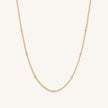 Starry Skies CZ Crystal Gold Necklace
