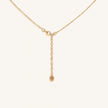 Starry Skies CZ Crystal Gold Necklace