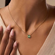 Soul’s Renewal Malachite Evil Eye Necklace