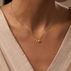 Eloquent Heart Carnelian Evil Eye Necklace