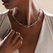 Celestial Ties - Silver Necklace