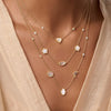 Spirit’s Transformation Multi-Symbol Mother of Pearl Layered Necklace