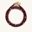 Spirit of Love Garnet Stone Wrap Bracelet