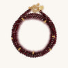 Spirit of Love Garnet Stone Wrap Bracelet
