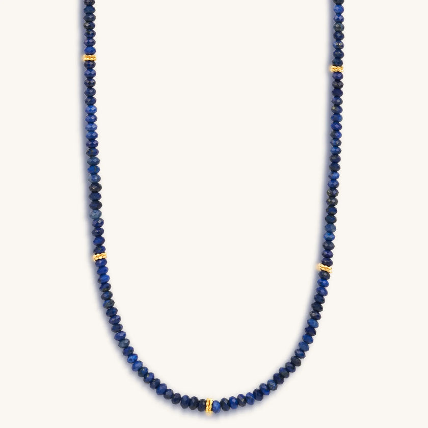 Peaceful Heart Lapis Lazuli Wrap Bracelet