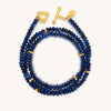 Peaceful Heart Lapis Lazuli Wrap Bracelet