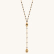 Spiritual Resilience Gold Plated Rosary Necklace
