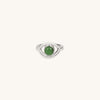 Abundant Flow - Jade Evil Eye Ring