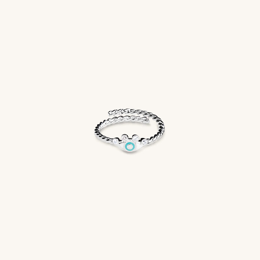 Peaceful Perception - Evil Eye Ring