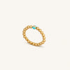 Tranquil Visions Gold Evil Eye Ring