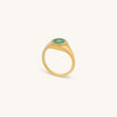 Soul’s Transformation Evil Eye Malachite Ring