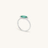 Clear Ambitions Malachite Evil Eye Ring