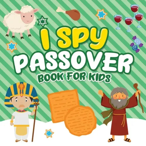 I Spy Passover Book for Kids: A Fun Guessing Game Book for Little Kids Ages 2-5