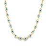 Sapphire Evil Eye Necklaces Choker