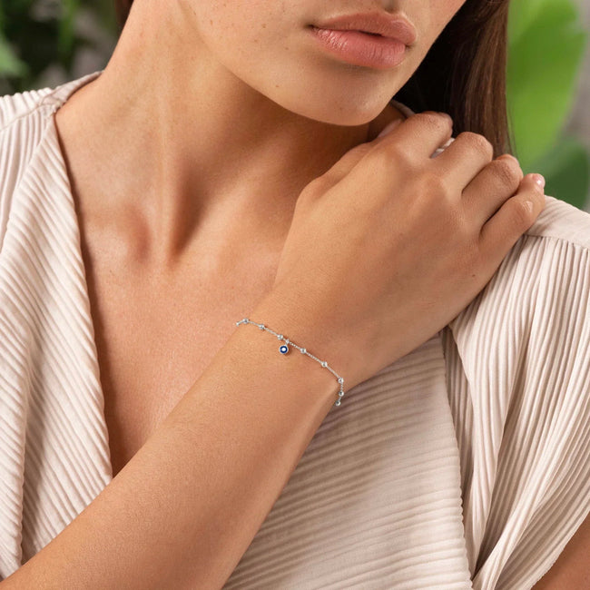 Peaceful Protection - Evil Eye Bracelet