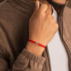 Ethereal Insight Men's Evil Eye Red String Bracelet