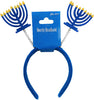 Springy Headband with Felt Menorah