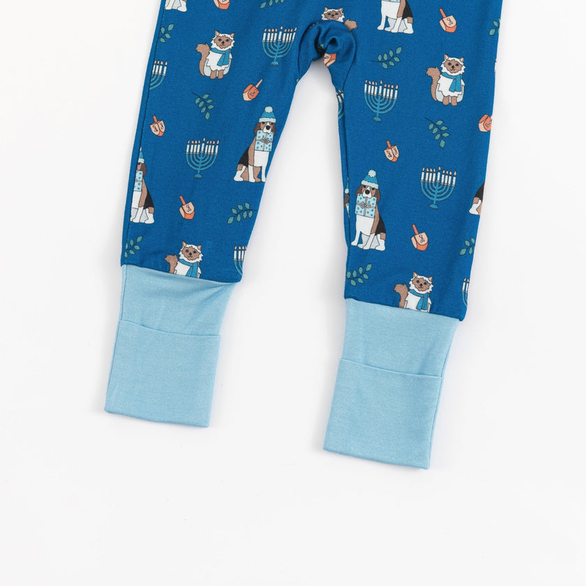 Hanukkah Pets (Convertible Zip Footies)