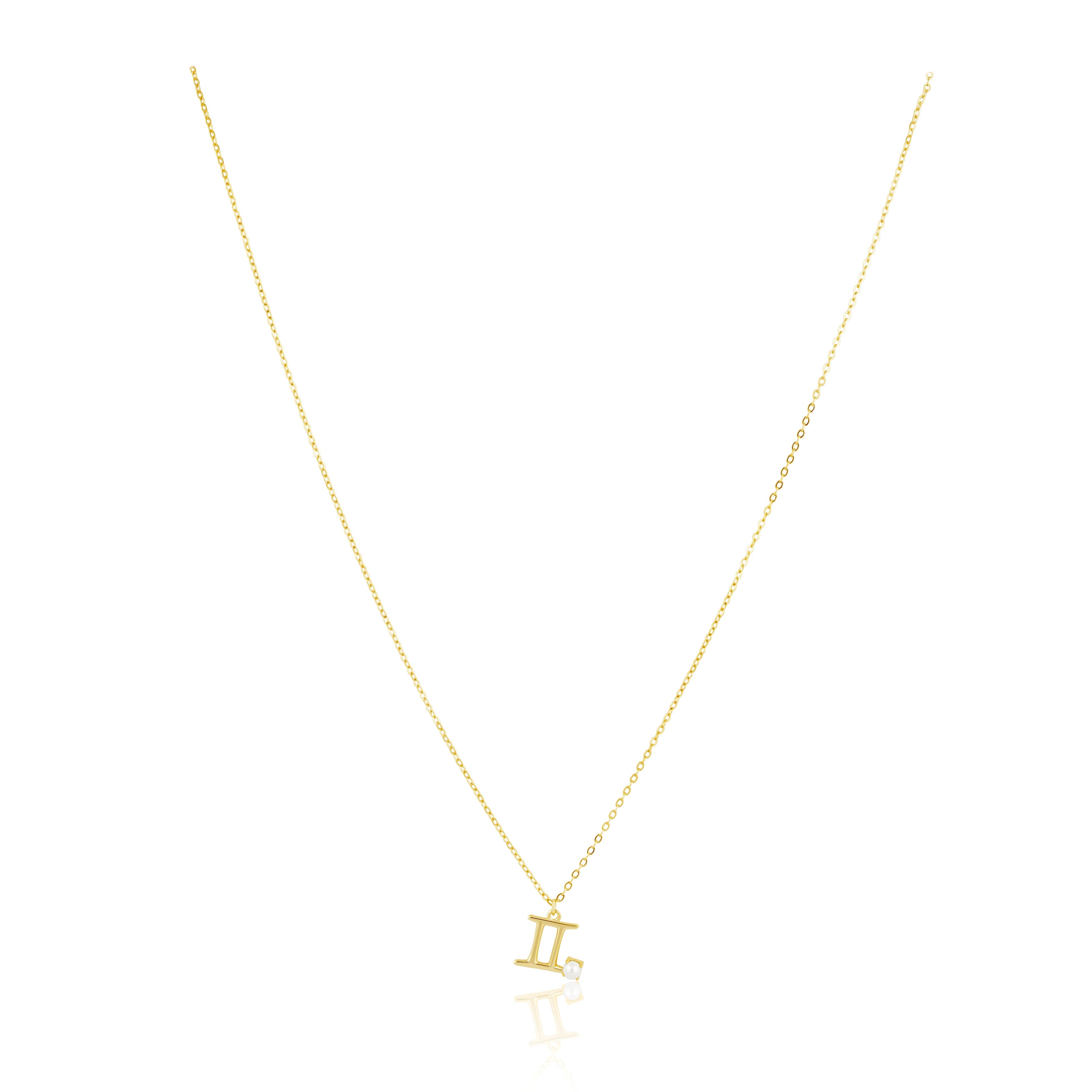 Zodiac Pearl Necklace