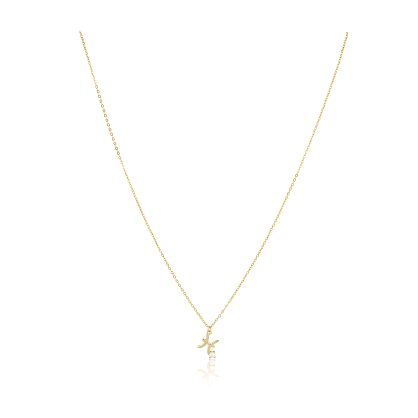 Zodiac Pearl Necklace