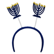 Springy Headband with Felt Menorah