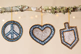 Peace, Love, Dreidel Ornament Set