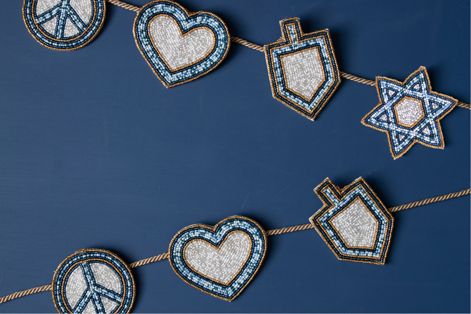 Peace, Love & Dreidel Garland - Final Few!