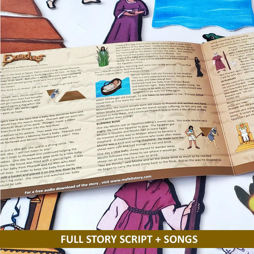 Pesach/Exodus Felt Set