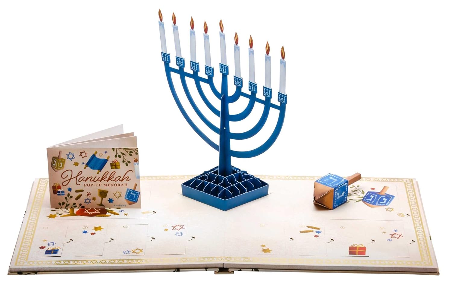 Hanukkah Pop-Up Menorah: An 8-Day Celebration of the Festival of Lights