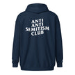 Anti-Antisemitism Club Unisex Full-Zip Hoodie