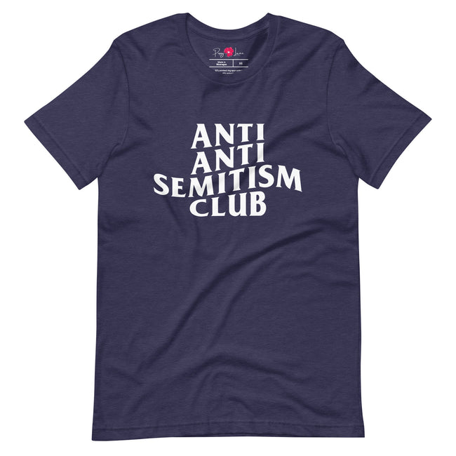 Anti-Antisemitism Club Unisex Short Sleeve Tee