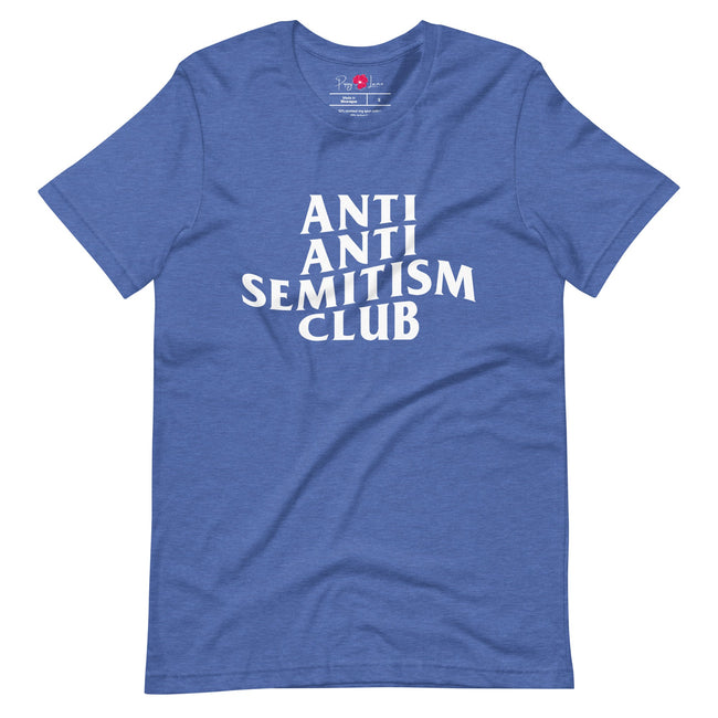 Anti-Antisemitism Club Unisex Short Sleeve Tee