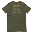Paper Airplane Prayer for the IDF Short Sleeve Tee